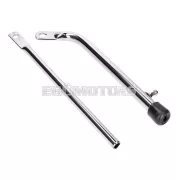 101 Octane kipufogó tartó konzol, krómozott, állítható, univerzális, moped/mokick