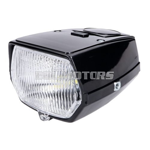 headlight square black LED for Puch Maxi moped