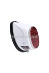 tail light assy moped oval white universal for Puch MS, MV, Maxi, Kreidler, Zündapp