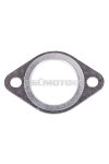 gasket exhaust outlet reinforced flat 27mm for Puch Maxi