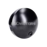 101 Octane fényszóró egység, kerek, fekete, univerzális, 145mm, mopedhez