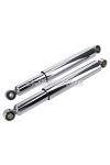 shock absorber set chrome - 350mm