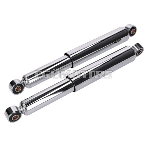 shock absorber set chrome - 330mm