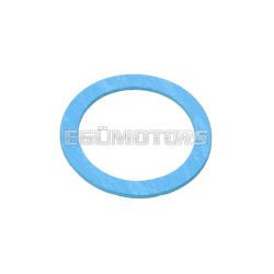   exhaust gasket 27x35x1.2mm round type for 2-piece 22mm exhaust for Puch moped