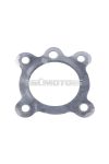 cylinder head gasket aluminum 0.4mm 38mm 50cc for Puch moped