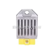 101 Octane szabályozó / egyenirányító index relével, sárga csatlakozóval, Derbi Senda, GPR, Aprilia RX, SX 50, Gilera RCR