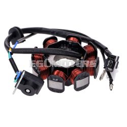   Alternator stator for Keeway Cruzer, Elvis, Alex 50 E4 (45km/H)