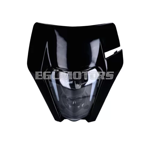 101 Octane fényszóró LED fekete, Enduro, KTM EXC (2020-ig)