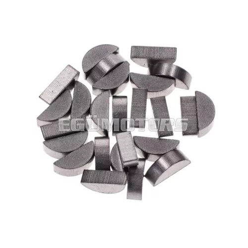 101 Octane Woodruff kulcs / ék generátorhoz 9.6x3.7x3mm, 25 darab, Minarelli AM, Puch