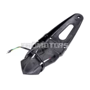 101 Octane rendszámtábla tartó piros LED hátsó lámpával, Enduro, Supermotard