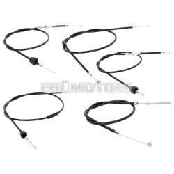 bowden cable set black for Simson Schwalbe KR51/1 (-1975)