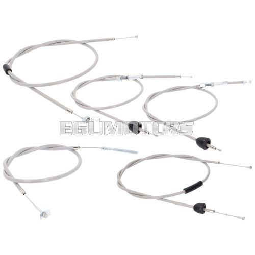 101 Octane bowdenkészlet szürke, Simson KR51 - KR51/1 Schwalbe [M53, M53/1]