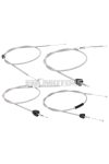 bowden cable set grey for Simson Schwalbe KR51/2