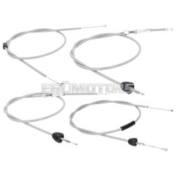 bowden cable set grey for Simson Schwalbe KR51/2