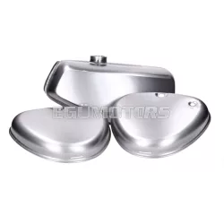   fuel tank and side cover set unpainted for Simson S50, S51, S70