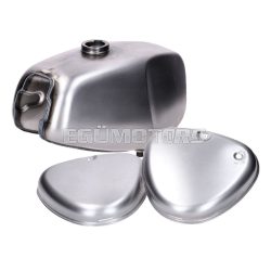 fuel tank and side cover set unpainted for Simson S50