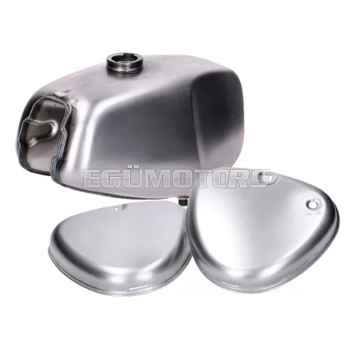 Benzintank és oldalidom készlet festetlen, Simson S50