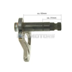   101 Octane Berúgókar tengely komplett, 63mm / 31mm, CPI, Keeway, QJ