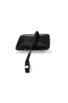 Mirror metal black left for Simson Schwalbe KR 51/1, SR4-2, SR4-3, SR4-4, MZ TS 250