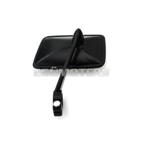Mirror metal black left for Simson Schwalbe KR 51/1, SR4-2, SR4-3, SR4-4, MZ TS 250