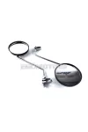 Tükör kerek 110mm, 22mm-es bilinccsel, Zündapp, Hercules, Puch, KTM, DKW, Simson, Rixe, Kreidler
