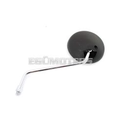   Mirror right black 105mm left-hand thread for Yamaha DT 80 M, MX, LC 1, 2, 125, 400, RD 50, XT 250, 500