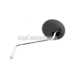   Tükör jobb oldali, fekete, 105mm, bal menet, Yamaha DT 80 M, MX, LC 1, 2, 125, 400, RD 50, XT 250, 500