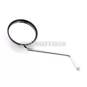 Tükör jobb oldali, fekete, 105mm, bal menet, Yamaha DT 80 M, MX, LC 1, 2, 125, 400, RD 50, XT 250, 500