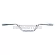 Kormány krómozott, 22mm, 860mm, 140mm, Zündapp, Kreidler, Hercules, Puch, Simson