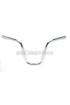 Handlebar chrome 22mm 610mm 270mm 60mm for Zündapp ZD, ZR, ZA, ZS, ZX, Kreidler Flory MF 2, Hercules Prima M 5, Puch Maxi, Honda Camino, Vespa Citta, Simson