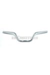 Handlebar chrome 22mm 610mm 120mm for Zündapp CS 50, GTS 50 type 529, KS 80 530, 25, Puch Monza, Cobra, Kreidler, Hercules, Puch, Simson