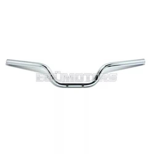 Kormány krómozott, 560mm, 80mm, 110mm, 57mm, Zündapp GTS 50, C 50 Sport, KS típus 517