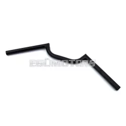   Kormány fekete, 560mm, 80mm, lapos, Zündapp, Kreidler, Hercules, Puch, Simson