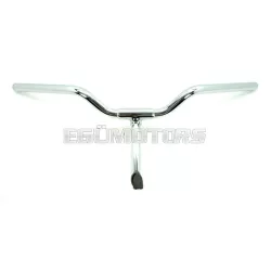   Kormány krómozott 22mm, 630mm, 60mm, 70mm, Rixe, Puch, Miele, DKW, Hercules, Göricke, Gritzner, Transportmoped, Express