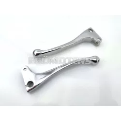   Fékkar és kuplungkar alumínium, ezüst, Puch Maxi, Hercules, Zündapp, Kreidler, DKW, KTM, Honda Camino, Tomos