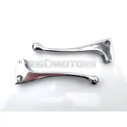 Fékkar és kuplungkar alumínium, ezüst, Puch Maxi, Hercules, Zündapp, Kreidler, DKW, KTM, Honda Camino, Tomos