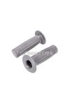 Handle set gray diameter 22/24mm for Kreidler Florett LF, Eiertank, Zündapp Sport Combinette, Flory MF, Hercules M, 220, 221, 222, P 1, MP 2, 4,