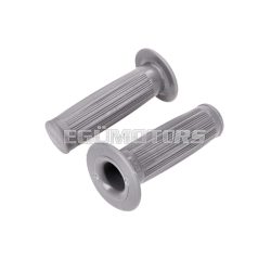   Handle set gray diameter 22/24mm for Kreidler Florett LF, Eiertank, Zündapp Sport Combinette, Flory MF, Hercules M, 220, 221, 222, P 1, MP 2, 4,