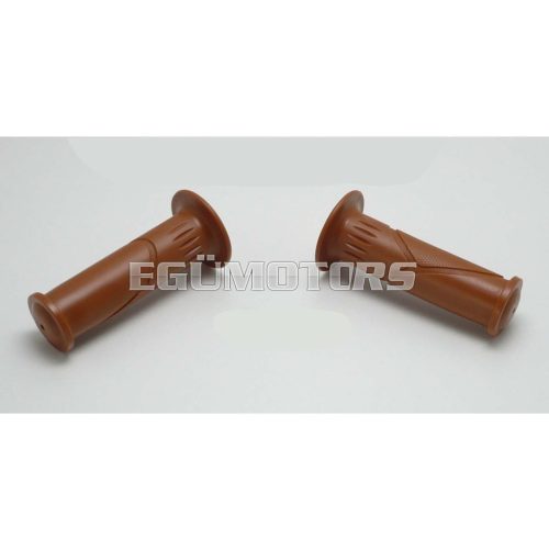 Handle set brown 110mm 22mm 24mm for moped, moped, mokick