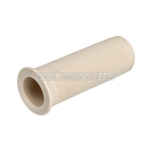 Throttle grip inner diameter 24mm wide 98mm outer diameter 32mm white for Zündapp, Miele, DKW, NSU, Rixe, Victoria, Express, Hercules, Puch, KTM, Göricke, Gritzner, Kreidler