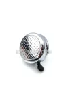 Csengő magasfényű krómozott, sakktábla mintás, Hercules, Zündapp, Kreidler, Puch, Miele, KTM, DKW, Rixe, NSU
