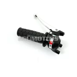   Váltókar blokkoló gumi, 2 sebességes, fekete, Hercules Prima, M, KTM, DKW, Zündapp ZR, Bergsteiger, Bergsteiger M 25, 50, ZR Z