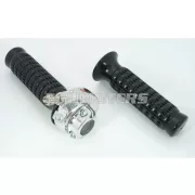 Gázmarkolat fekete, műanyag, 22mm, 125mm, 155mm, Zündapp GTS, KS, CS, CX, ZD, Hai, C 50, Combinette, Kreidler Florett, Flory, MF, MP, Hercules Prima, M, GT, GX, Ultra, K KX, Puch Maxi, Monza, Racing, Jet, Simson S, KTM, DKW, Rixe