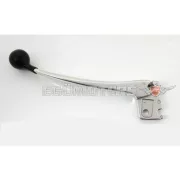 Fékkar alumínium, 150mm, ezüst-fekete, Suzuki, TS 50, 80