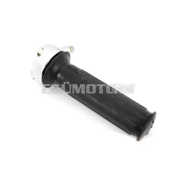   Gázmarkolat fém, 150mm, fekete, Zündapp, Kreidler, Hercules, Puch, KTM