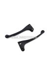 Brake lever and clutch lever aluminum black for Tomos, Puch Maxi, Hercules, Zündapp, Kreidler, DKW, KTM