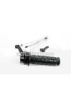 Throttle grip complete with rubber grip and cold start lever black for Zündapp, Kreidler Flory, Hercules, Puch, KTM, DKW moped, moped