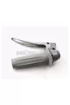 Markolat szerelvény alumínium, szürke, 22mm, 105mm, 26mm, Zündapp, Kreidler, Hercules, Puch, DKW, KTM, moped, mokick
