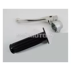   Markolat szerelvény alumínium kuplungkarral 22mm fekete, 105mm, Zündapp, Kreidler, Hercules, Puch, DKW, KTM, moped, mokick