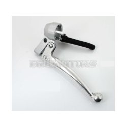   Fékkar szerelvény fém 130mm, műanyag berúgókarral 70mm, Puch Maxi